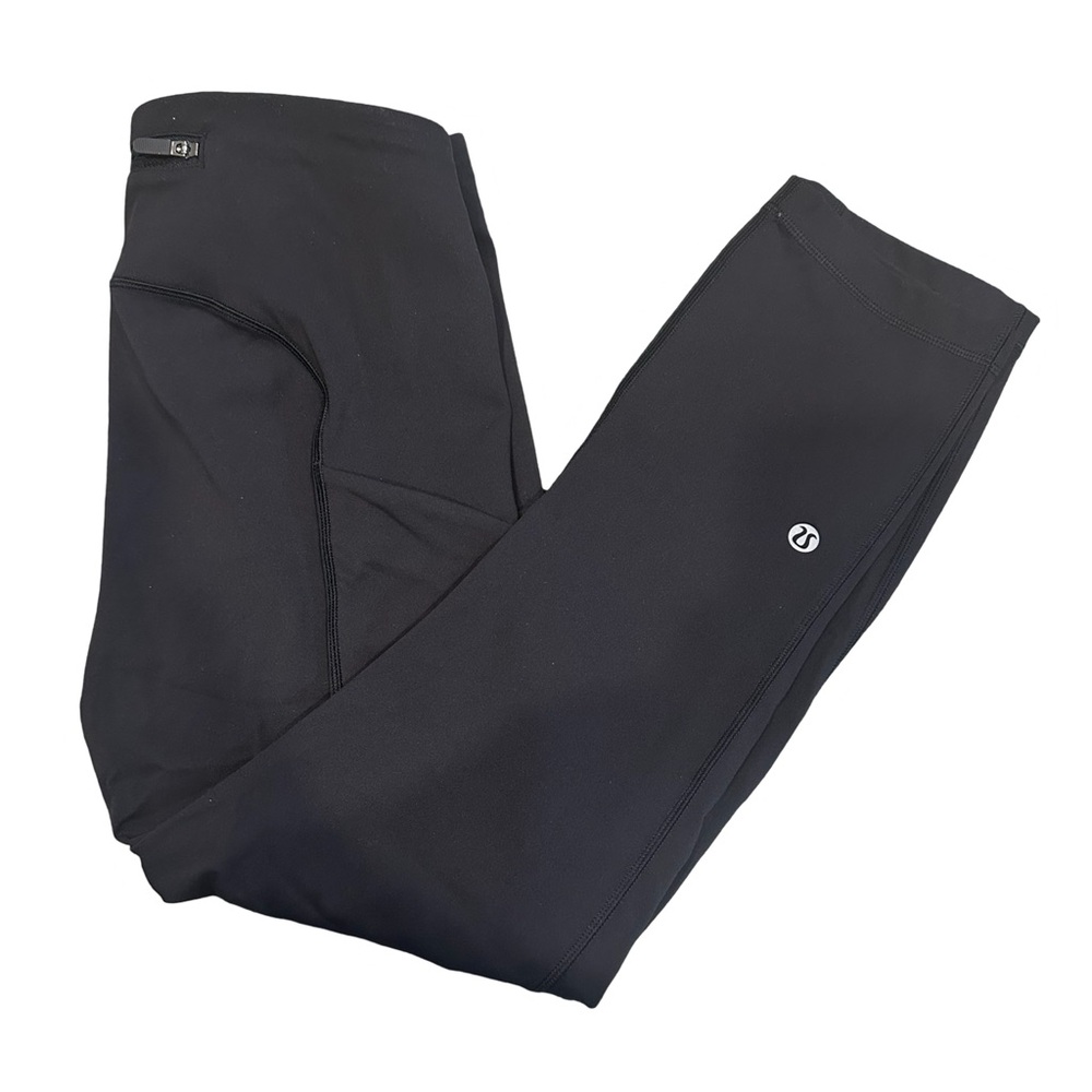 Lululemon Black Speed Up Mid Rise Leggings